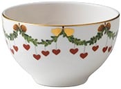 Stjerne Riflet Jul Konfekt Skål